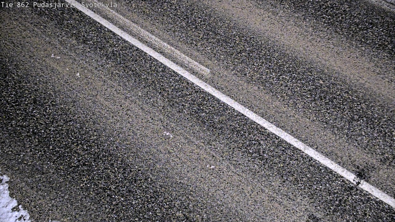 Kelikamerat Kuva Tie 862 Pudasjärvi, Syötekylä, Pudasjärvi, Pohjois-Pohjanmaa