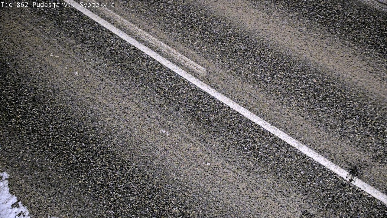 Kelikamerat Kuva Tie 862 Pudasjärvi, Syötekylä, Pudasjärvi, Pohjois-Pohjanmaa