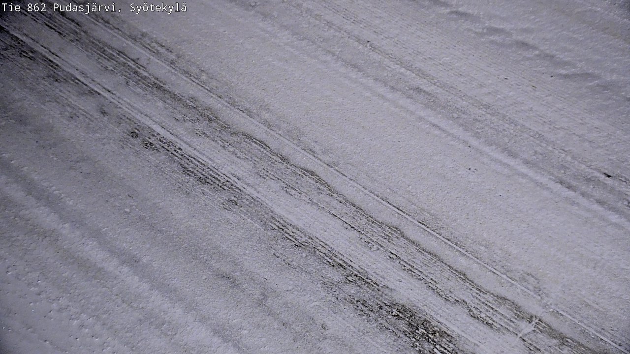 Kelikamerat Kuva Tie 862 Pudasjärvi, Syötekylä, Pudasjärvi, Pohjois-Pohjanmaa