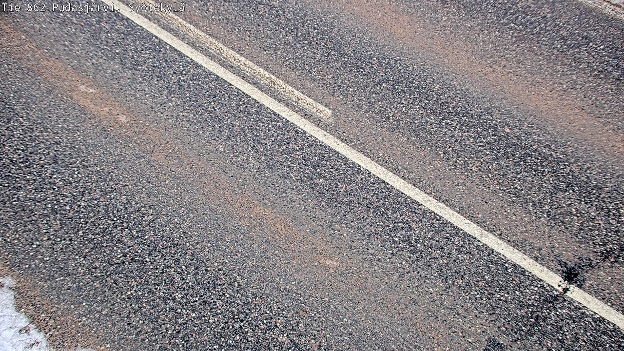 Kelikamerat Kuva Tie 862 Pudasjärvi, Syötekylä, Pudasjärvi, Pohjois-Pohjanmaa