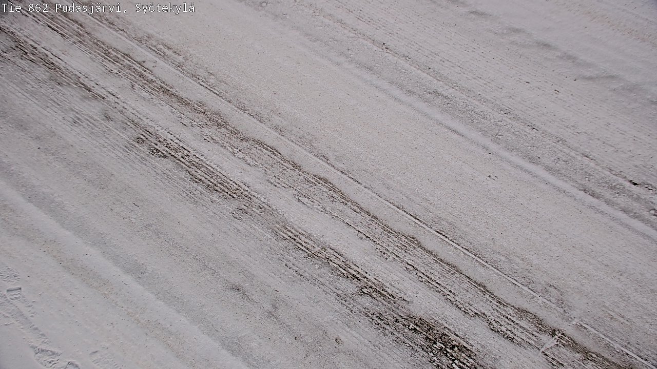 Kelikamerat Kuva Tie 862 Pudasjärvi, Syötekylä, Pudasjärvi, Pohjois-Pohjanmaa