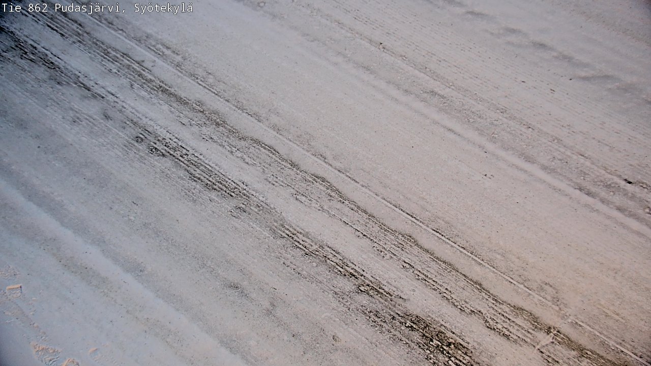 Kelikamerat Kuva Tie 862 Pudasjärvi, Syötekylä, Pudasjärvi, Pohjois-Pohjanmaa