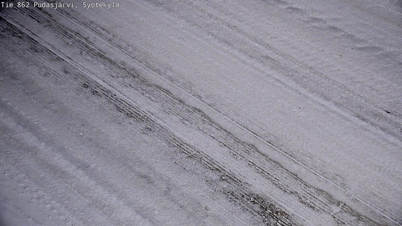 Kelikamerat Kuva Tie 862 Pudasjärvi, Syötekylä, Pudasjärvi, Pohjois-Pohjanmaa