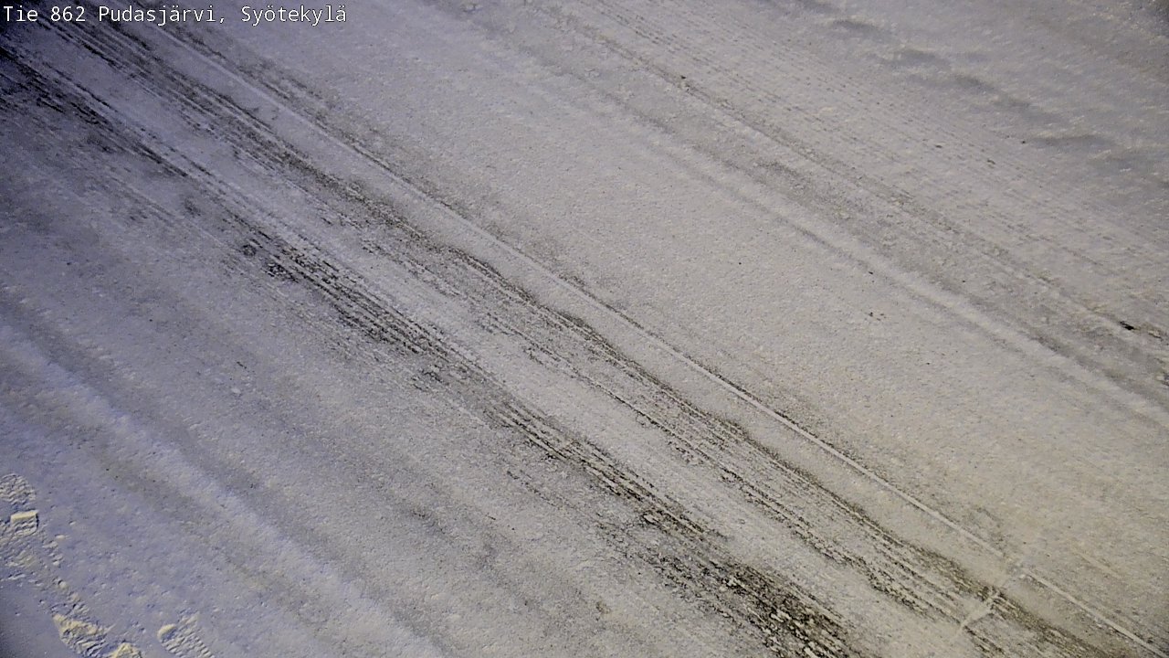 Kelikamerat Kuva Tie 862 Pudasjärvi, Syötekylä, Pudasjärvi, Pohjois-Pohjanmaa