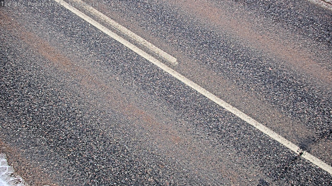 Kelikamerat Kuva Tie 862 Pudasjärvi, Syötekylä, Pudasjärvi, Pohjois-Pohjanmaa