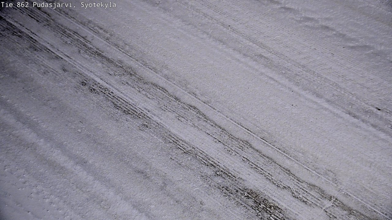 Kelikamerat Kuva Tie 862 Pudasjärvi, Syötekylä, Pudasjärvi, Pohjois-Pohjanmaa