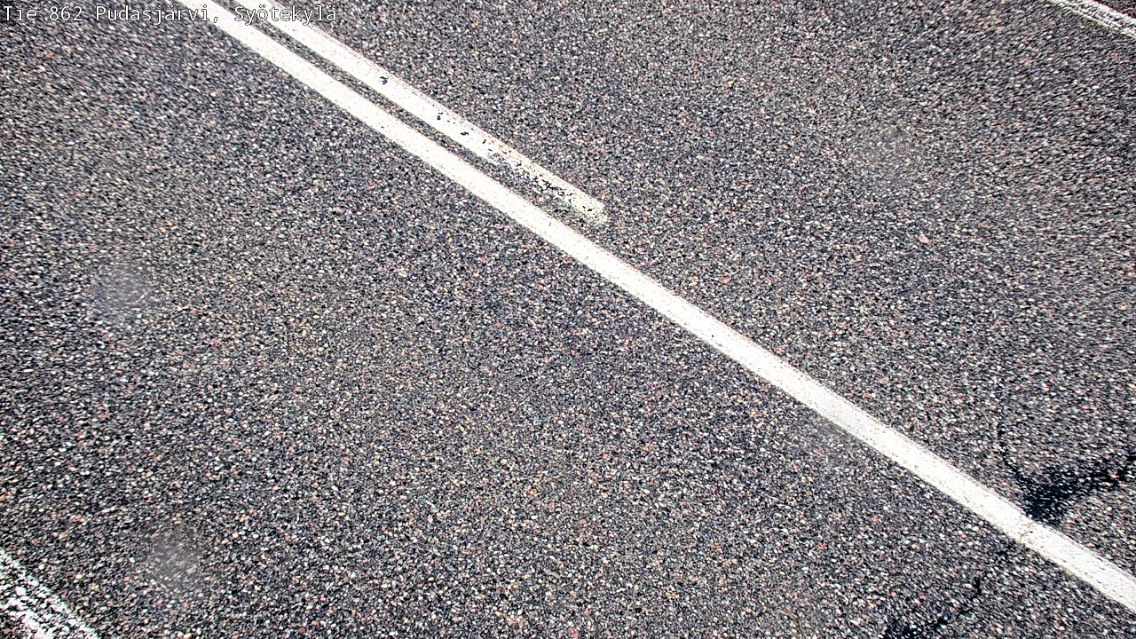 Kelikamerat Kuva Tie 862 Pudasjärvi, Syötekylä, Pudasjärvi, Pohjois-Pohjanmaa