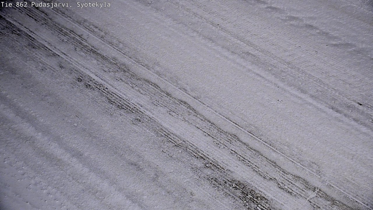 Kelikamerat Kuva Tie 862 Pudasjärvi, Syötekylä, Pudasjärvi, Pohjois-Pohjanmaa