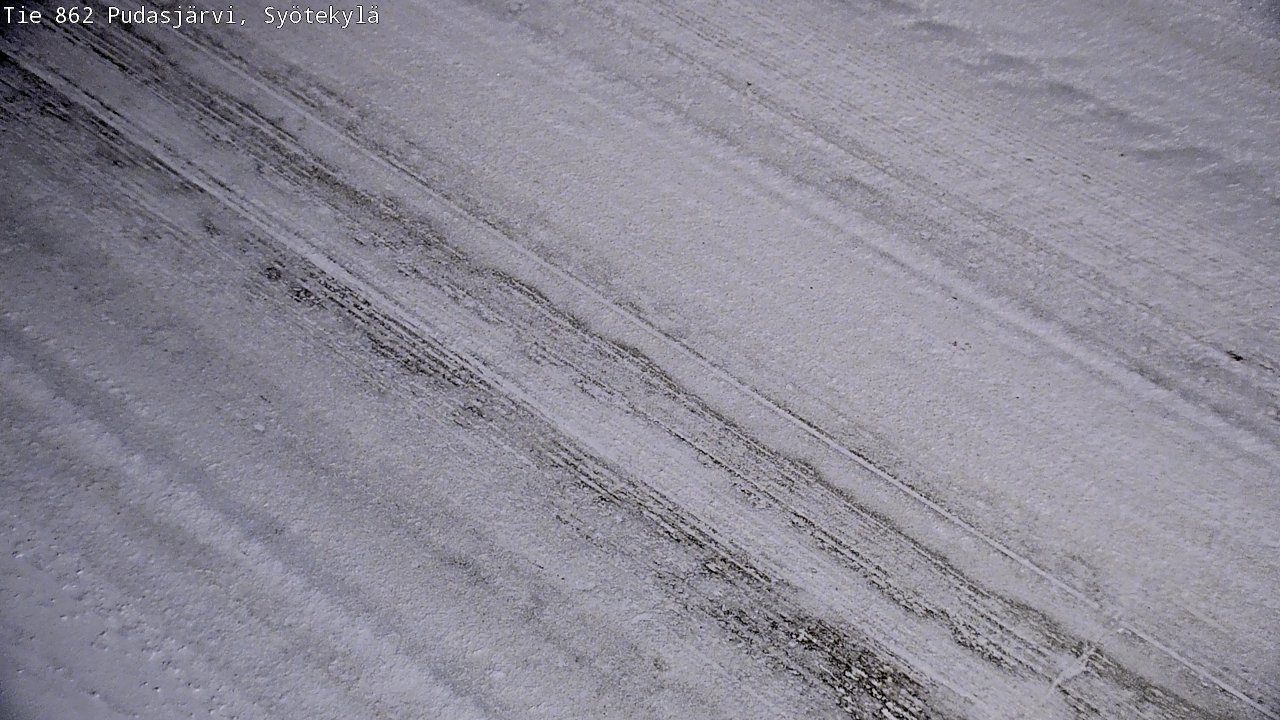 Kelikamerat Kuva Tie 862 Pudasjärvi, Syötekylä, Pudasjärvi, Pohjois-Pohjanmaa