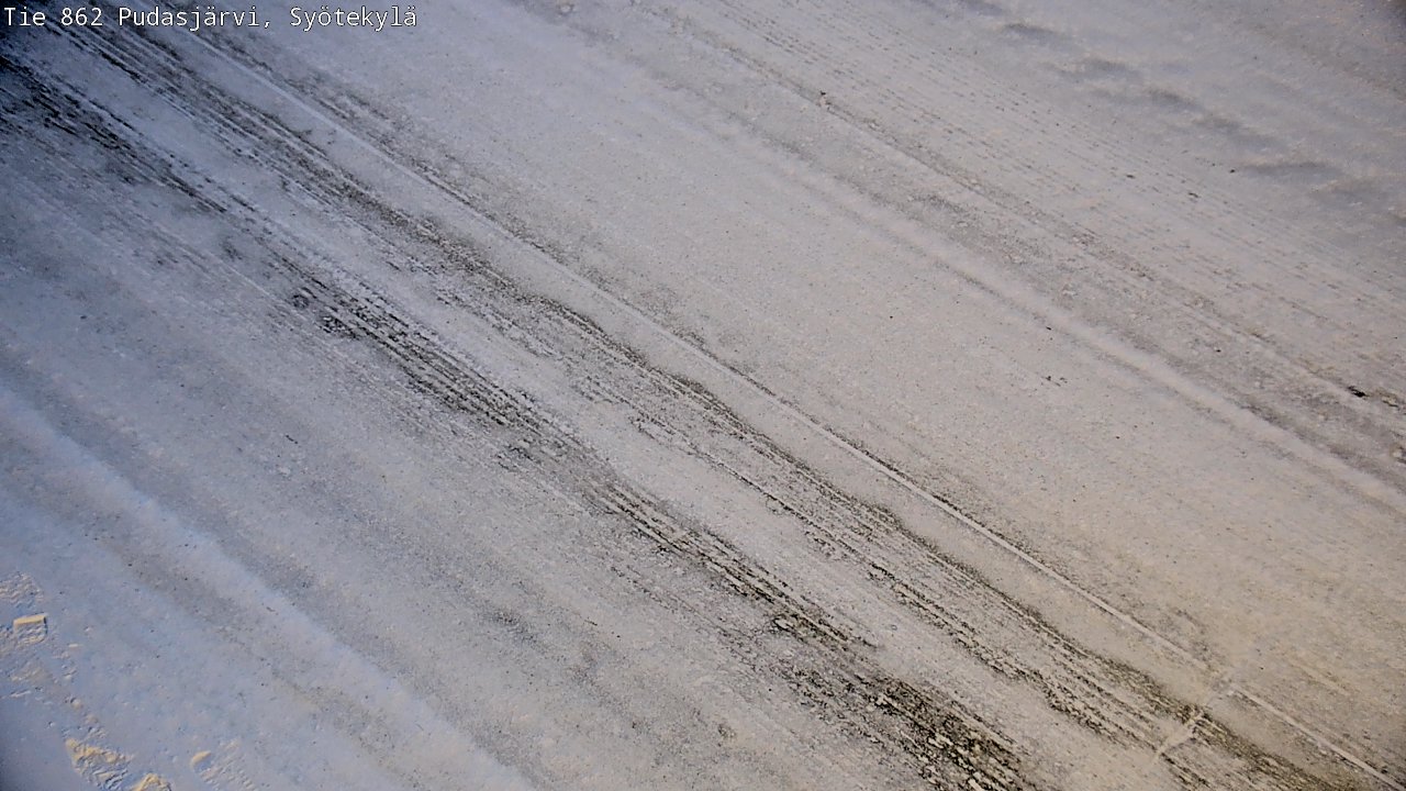 Kelikamerat Kuva Tie 862 Pudasjärvi, Syötekylä, Pudasjärvi, Pohjois-Pohjanmaa