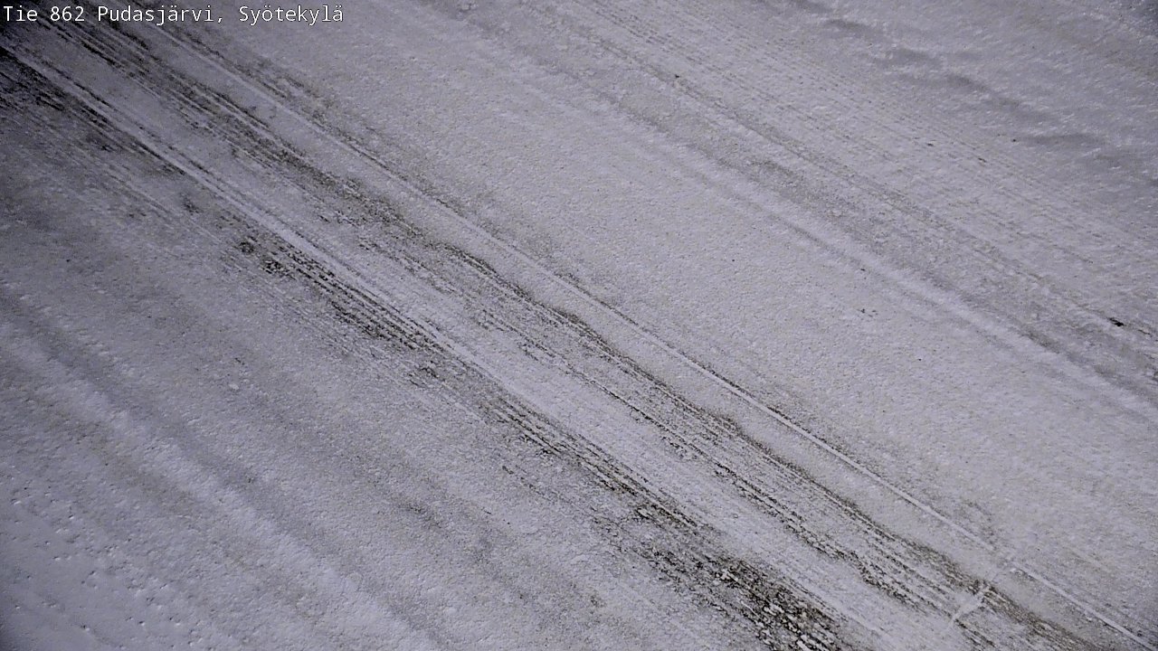 Kelikamerat Kuva Tie 862 Pudasjärvi, Syötekylä, Pudasjärvi, Pohjois-Pohjanmaa