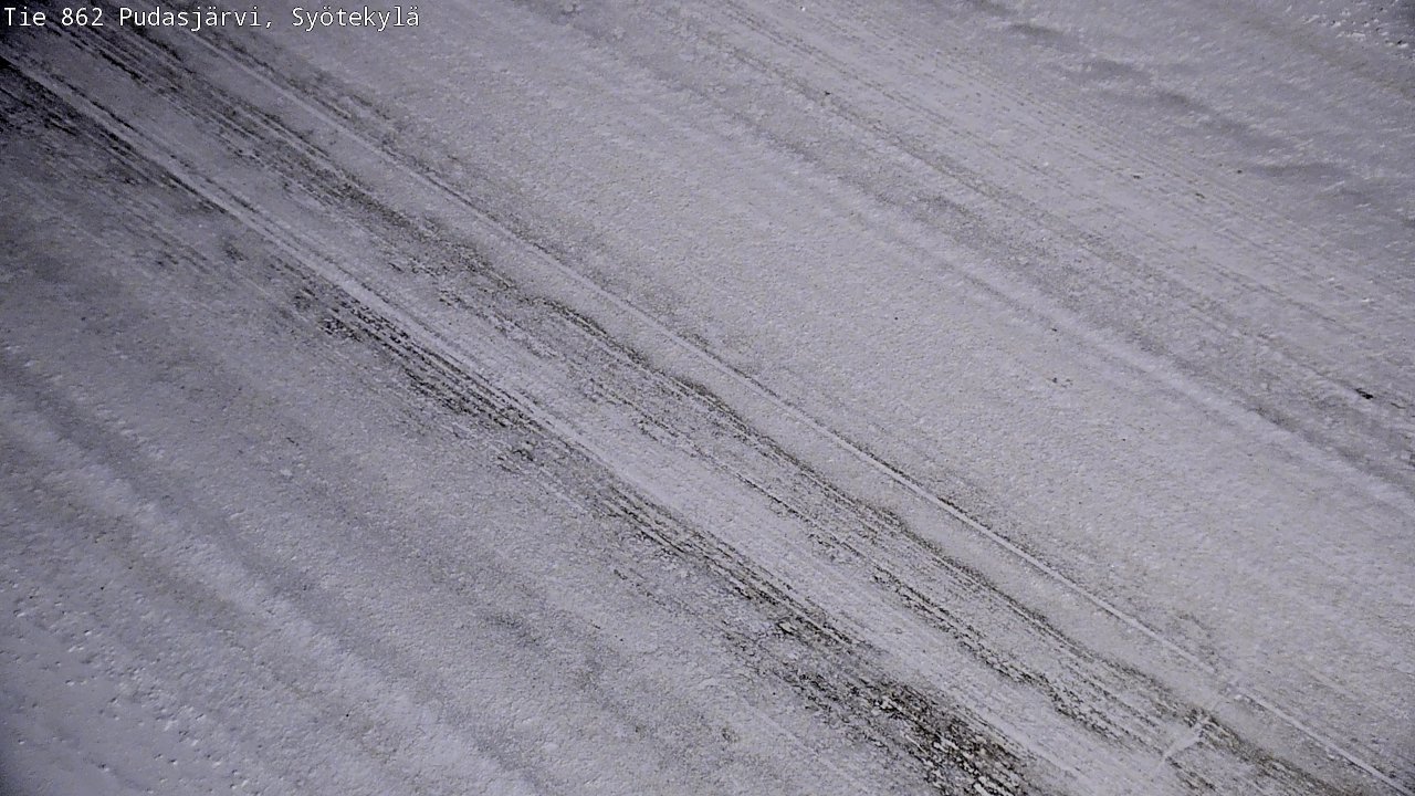 Kelikamerat Kuva Tie 862 Pudasjärvi, Syötekylä, Pudasjärvi, Pohjois-Pohjanmaa