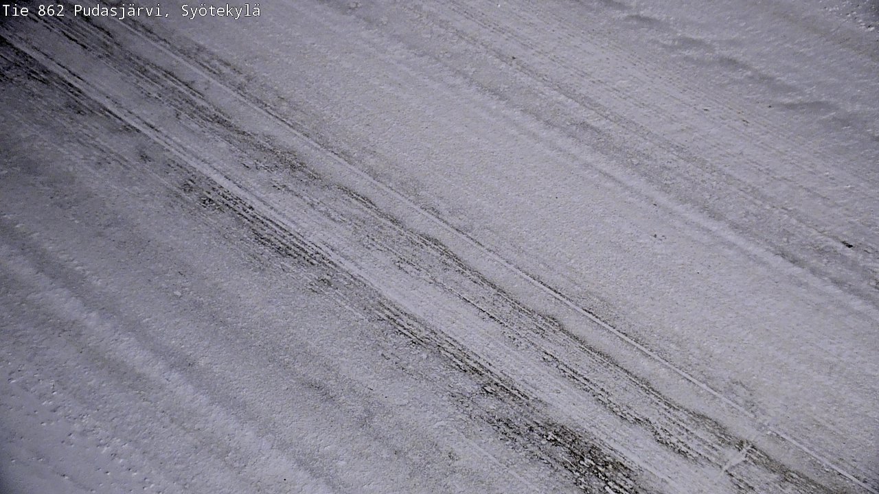 Kelikamerat Kuva Tie 862 Pudasjärvi, Syötekylä, Pudasjärvi, Pohjois-Pohjanmaa