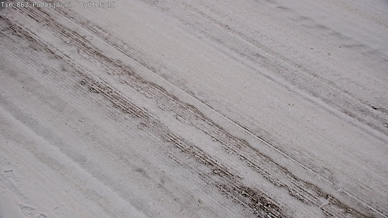 Kelikamerat Kuva Tie 862 Pudasjärvi, Syötekylä, Pudasjärvi, Pohjois-Pohjanmaa