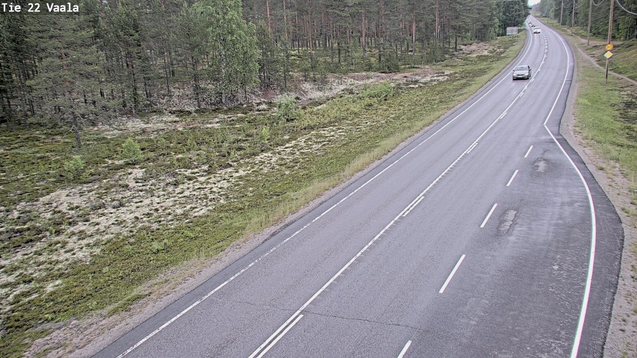 Kelikamerat Kuva Tie 22 Vaala, Vaala, Pohjois-Pohjanmaa