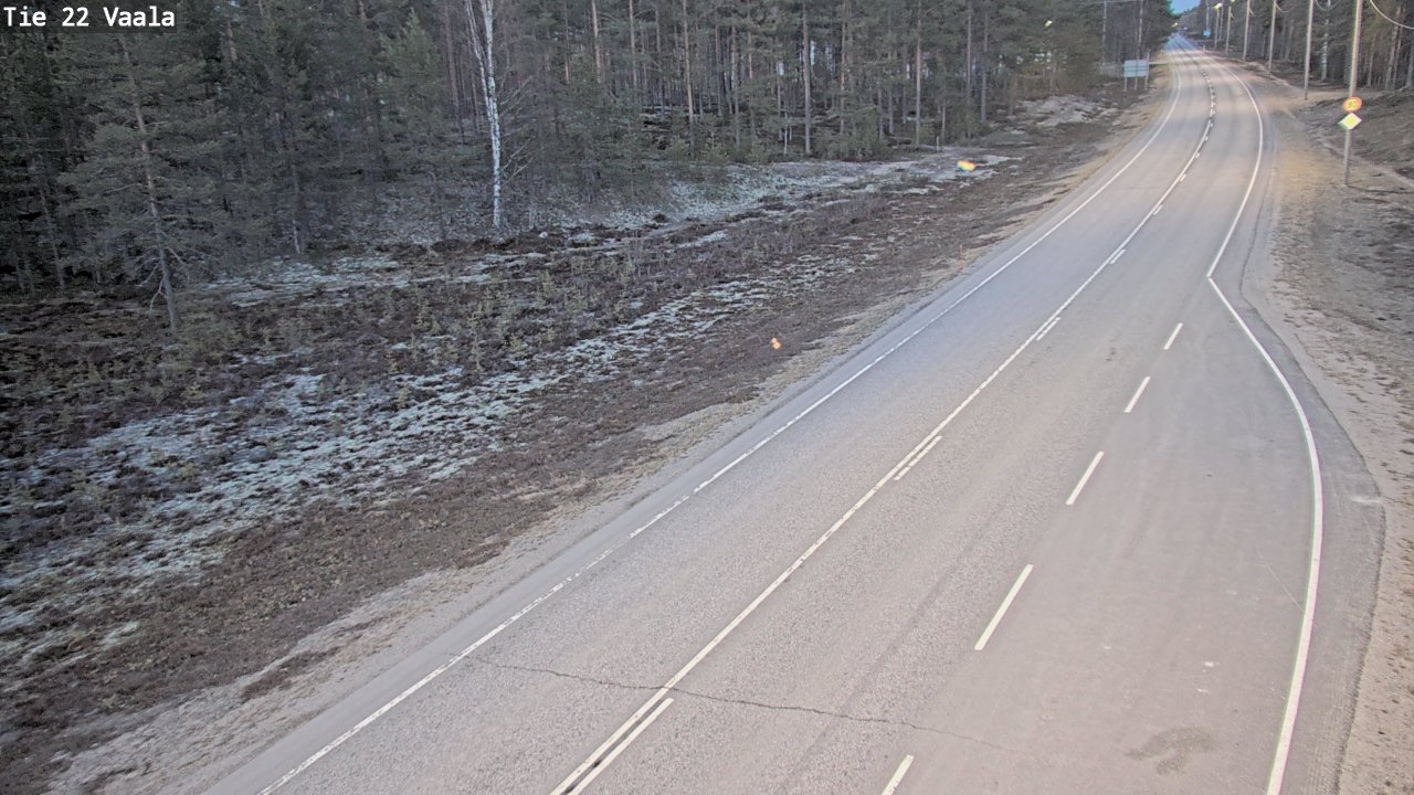 Kelikamerat Kuva Tie 22 Vaala, Vaala, Pohjois-Pohjanmaa