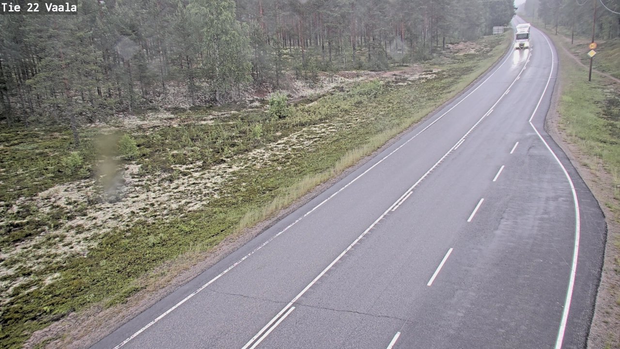 Kelikamerat Kuva Tie 22 Vaala, Vaala, Pohjois-Pohjanmaa