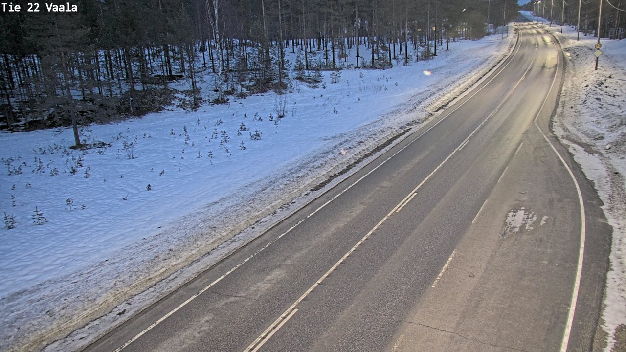 Kelikamerat Kuva Tie 22 Vaala, Vaala, Pohjois-Pohjanmaa