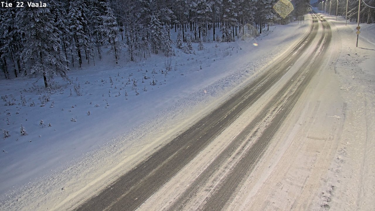 Kelikamerat Kuva Tie 22 Vaala, Vaala, Pohjois-Pohjanmaa