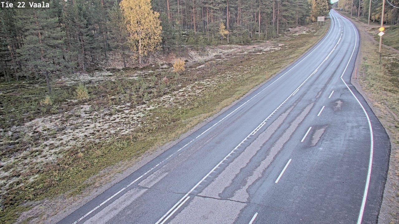 Kelikamerat Kuva Tie 22 Vaala, Vaala, Pohjois-Pohjanmaa