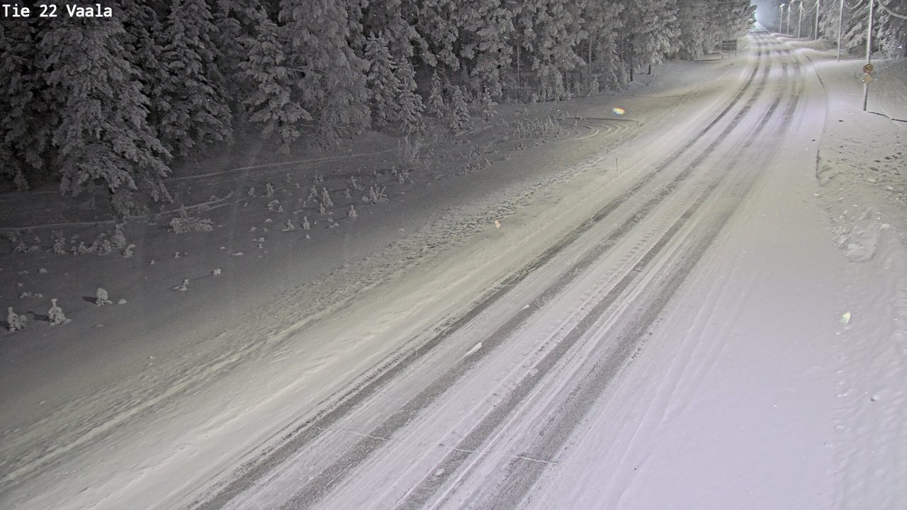 Kelikamerat Kuva Tie 22 Vaala, Vaala, Pohjois-Pohjanmaa