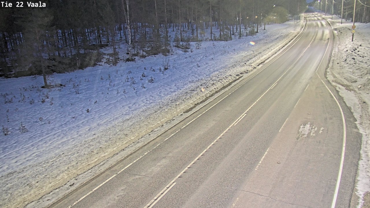 Kelikamerat Kuva Tie 22 Vaala, Vaala, Pohjois-Pohjanmaa