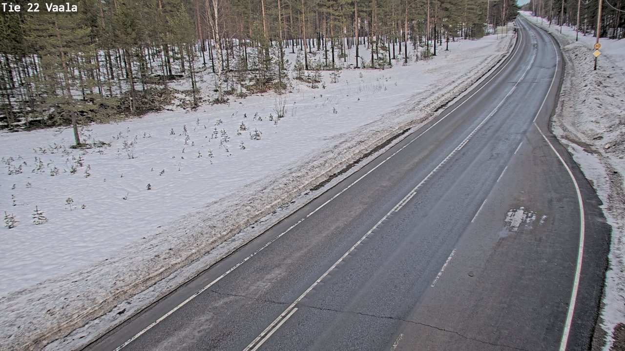 Kelikamerat Kuva Tie 22 Vaala, Vaala, Pohjois-Pohjanmaa