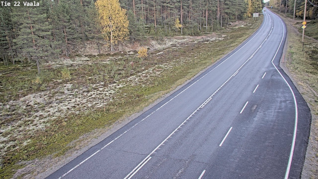Kelikamerat Kuva Tie 22 Vaala, Vaala, Pohjois-Pohjanmaa
