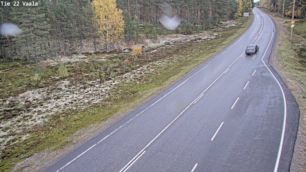 Kelikamerat Kuva Tie 22 Vaala, Vaala, Pohjois-Pohjanmaa