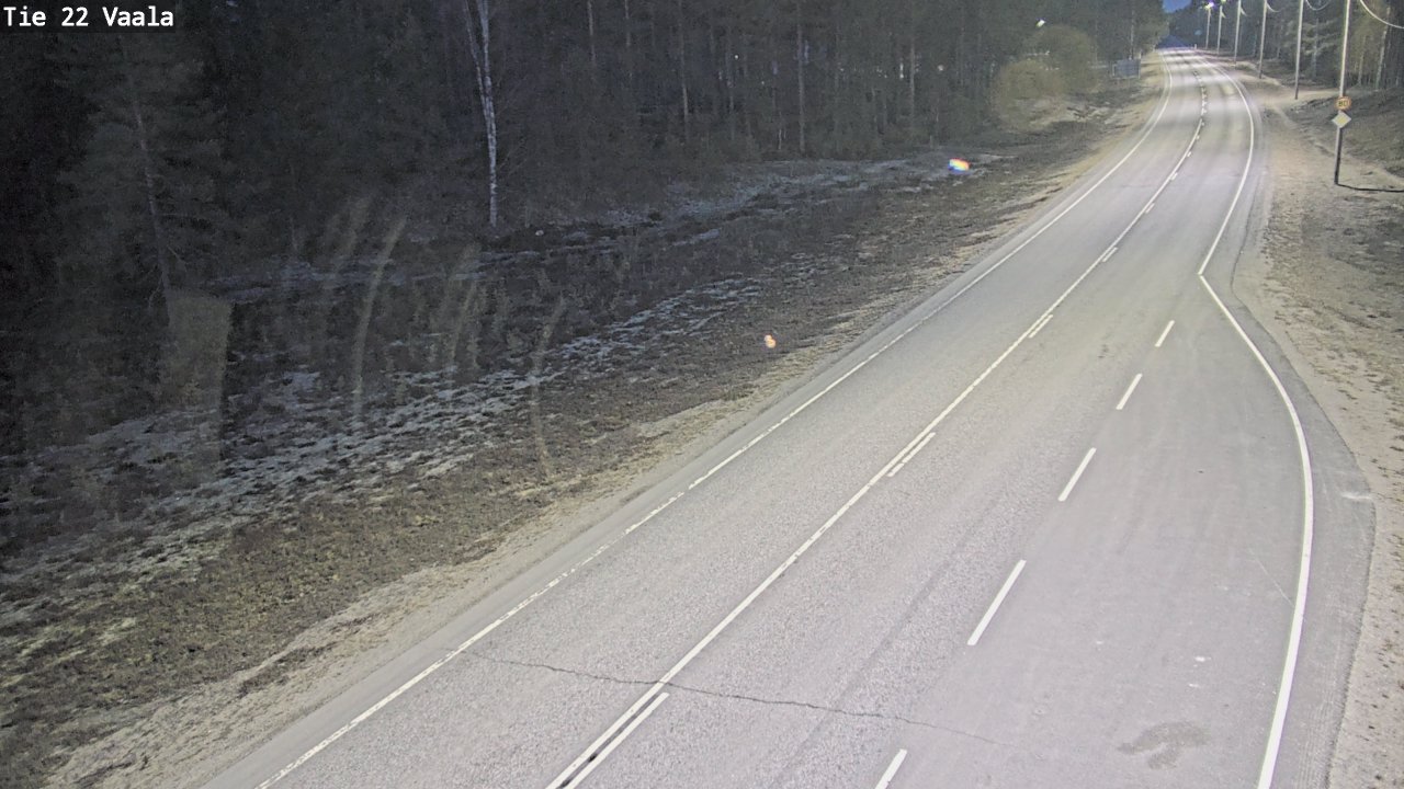 Kelikamerat Kuva Tie 22 Vaala, Vaala, Pohjois-Pohjanmaa