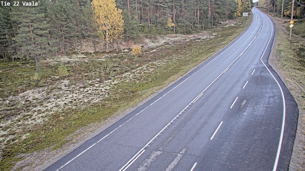 Kelikamerat Kuva Tie 22 Vaala, Vaala, Pohjois-Pohjanmaa