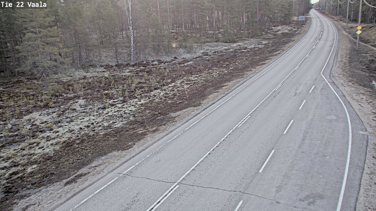 Kelikamerat Kuva Tie 22 Vaala, Vaala, Pohjois-Pohjanmaa