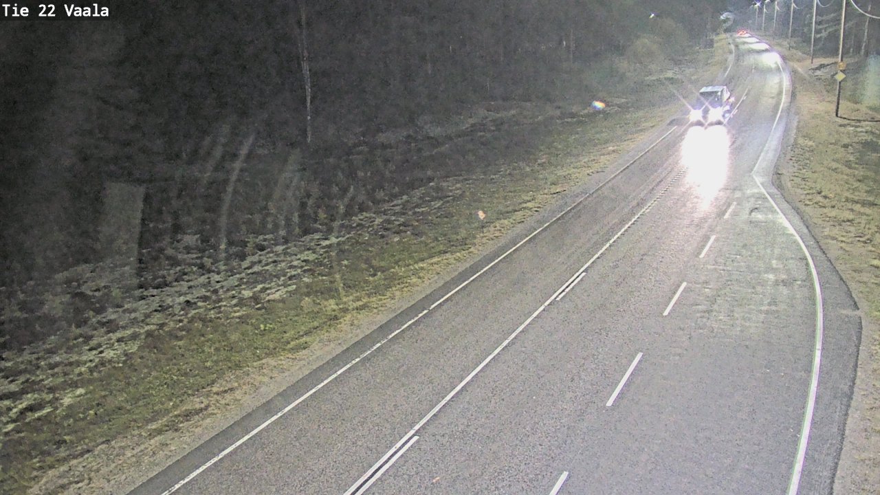 Kelikamerat Kuva Tie 22 Vaala, Vaala, Pohjois-Pohjanmaa