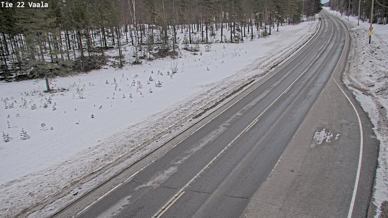 Kelikamerat Kuva Tie 22 Vaala, Vaala, Pohjois-Pohjanmaa