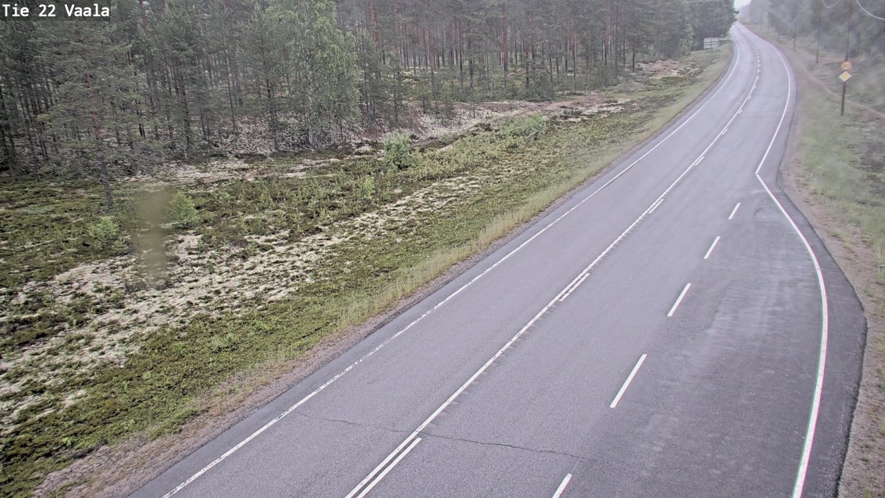 Kelikamerat Kuva Tie 22 Vaala, Vaala, Pohjois-Pohjanmaa