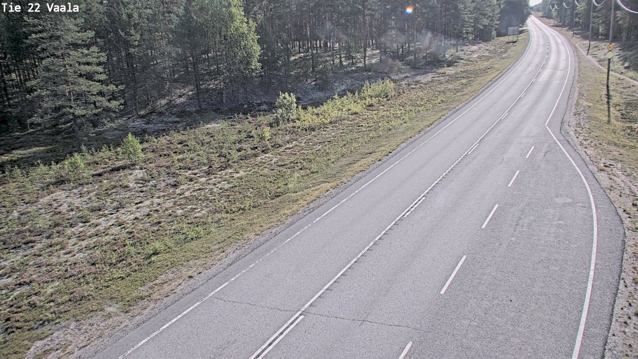 Kelikamerat Kuva Tie 22 Vaala, Vaala, Pohjois-Pohjanmaa