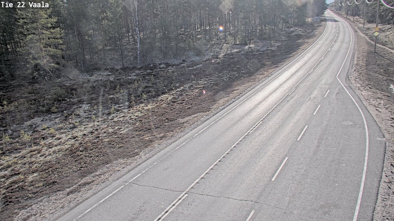 Kelikamerat Kuva Tie 22 Vaala, Vaala, Pohjois-Pohjanmaa