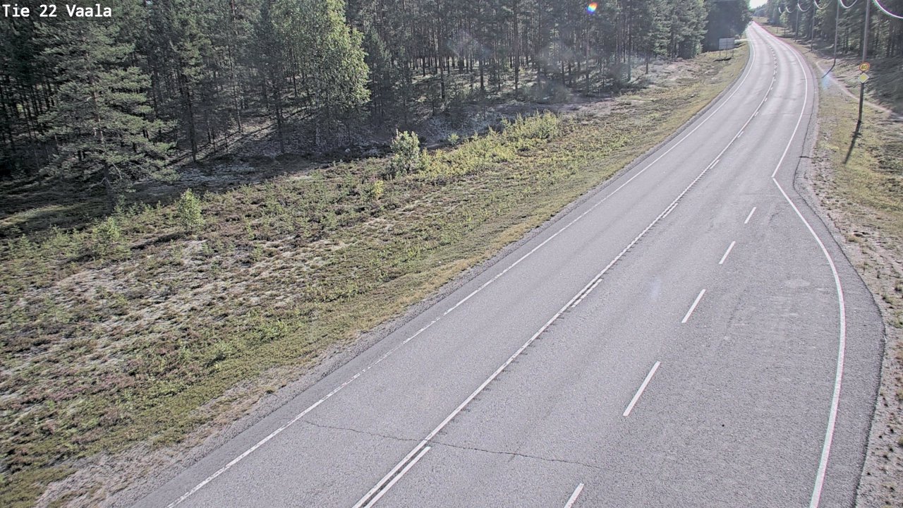 Kelikamerat Kuva Tie 22 Vaala, Vaala, Pohjois-Pohjanmaa