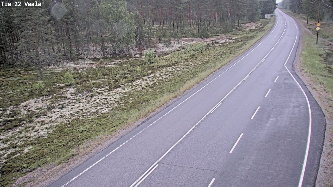 Kelikamerat Kuva Tie 22 Vaala, Vaala, Pohjois-Pohjanmaa