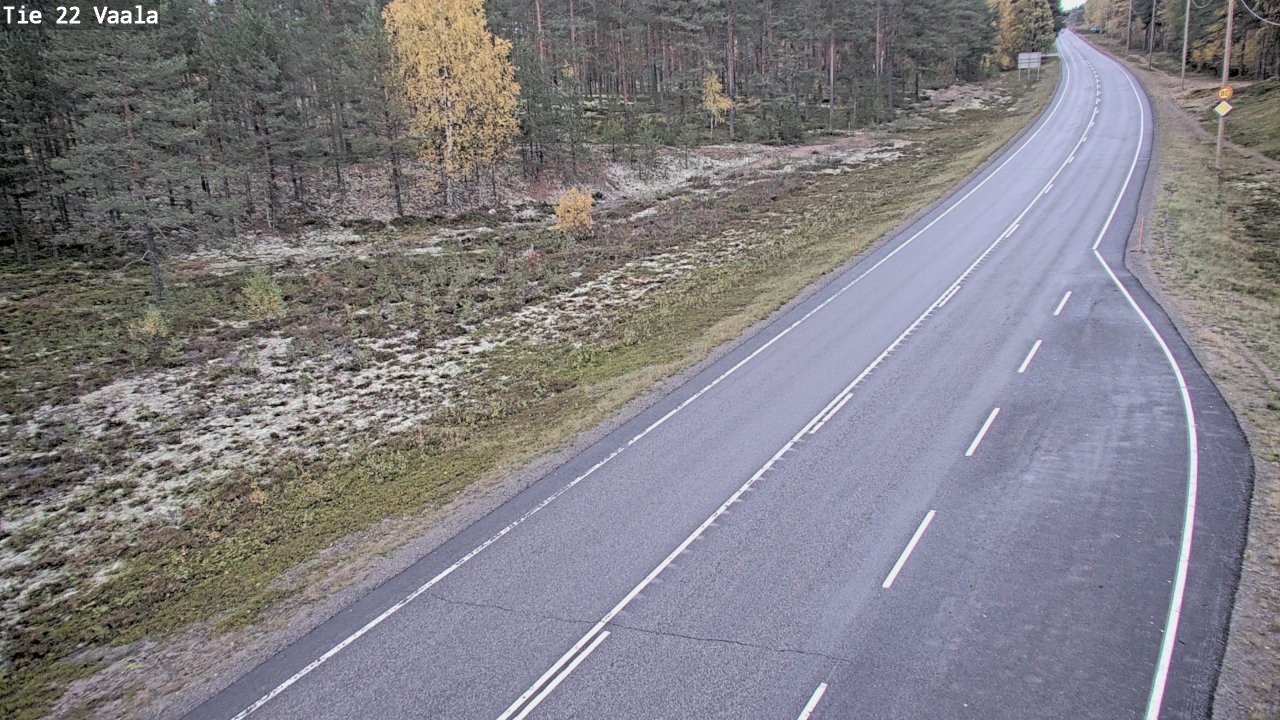 Kelikamerat Kuva Tie 22 Vaala, Vaala, Pohjois-Pohjanmaa