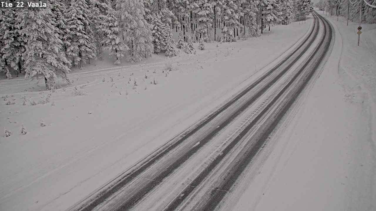 Kelikamerat Kuva Tie 22 Vaala, Vaala, Pohjois-Pohjanmaa