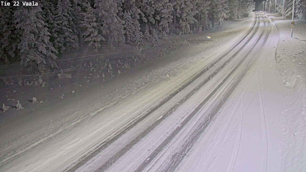 Kelikamerat Kuva Tie 22 Vaala, Vaala, Pohjois-Pohjanmaa