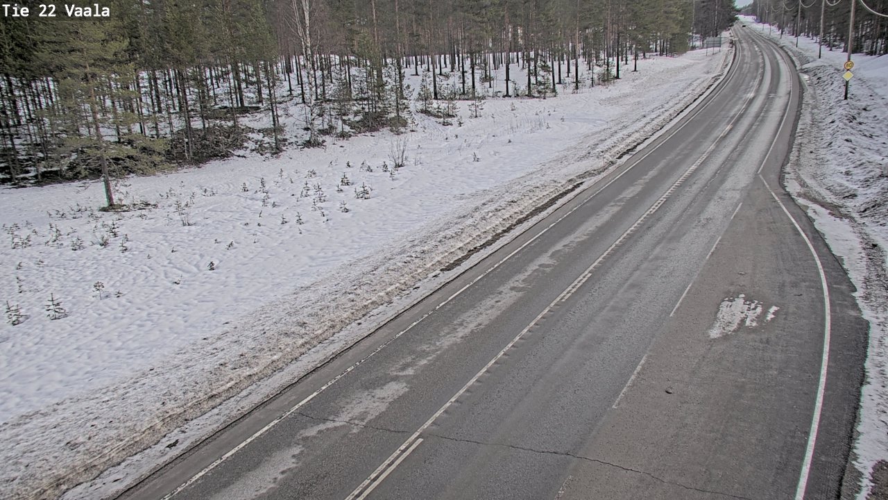 Kelikamerat Kuva Tie 22 Vaala, Vaala, Pohjois-Pohjanmaa