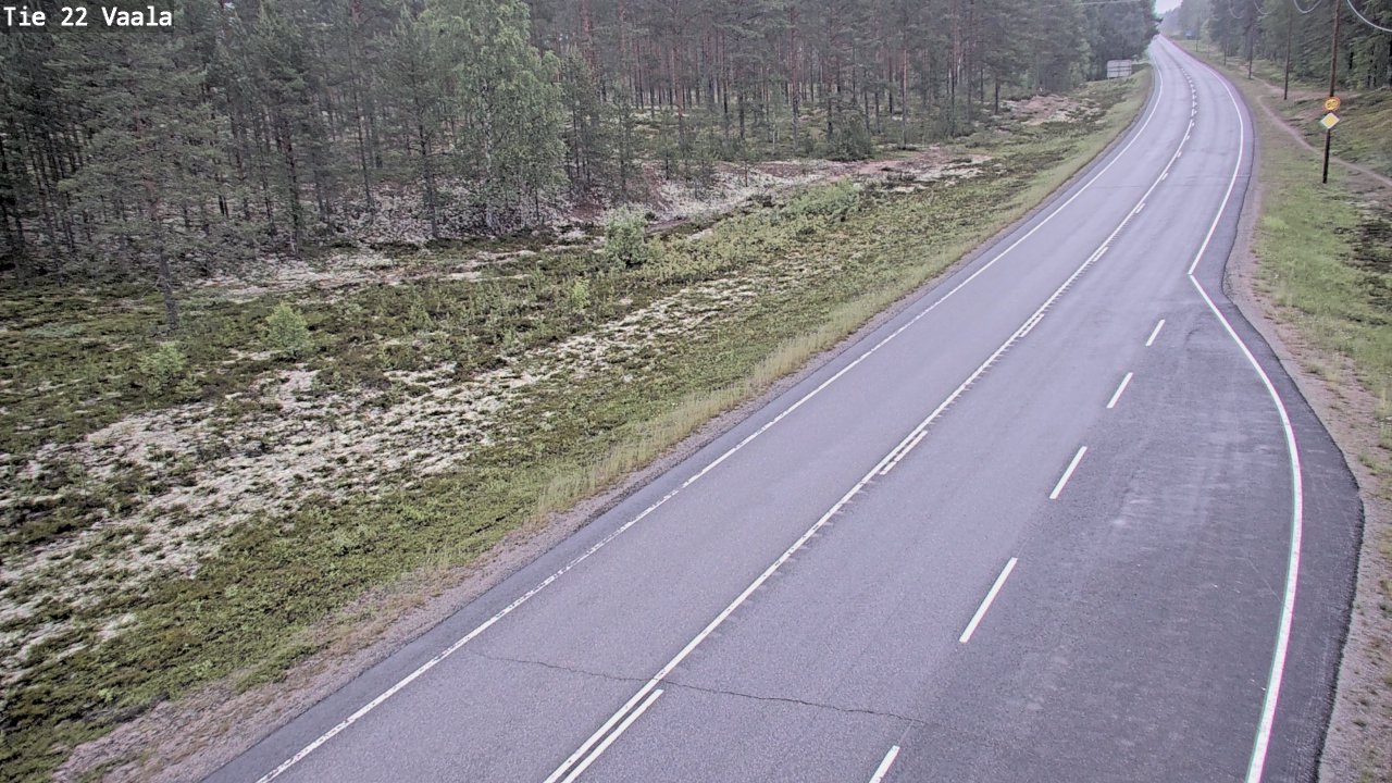 Kelikamerat Kuva Tie 22 Vaala, Vaala, Pohjois-Pohjanmaa