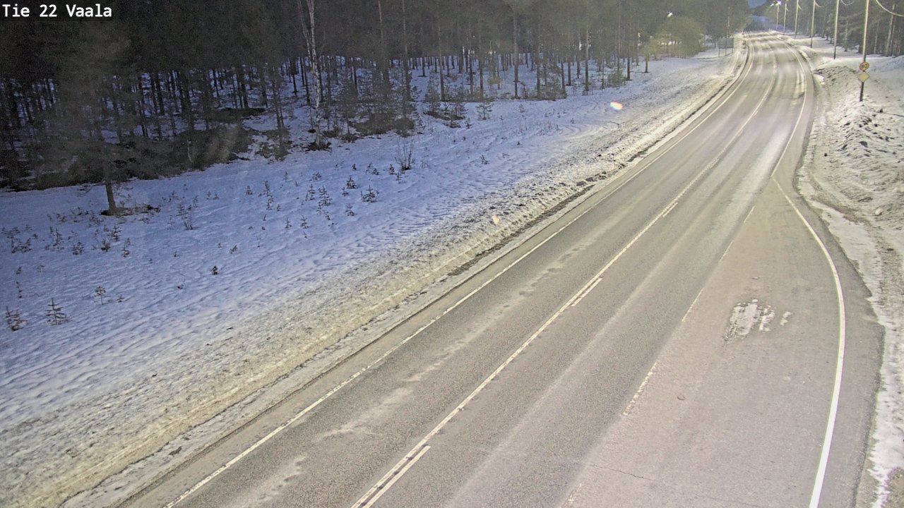 Kelikamerat Kuva Tie 22 Vaala, Vaala, Pohjois-Pohjanmaa