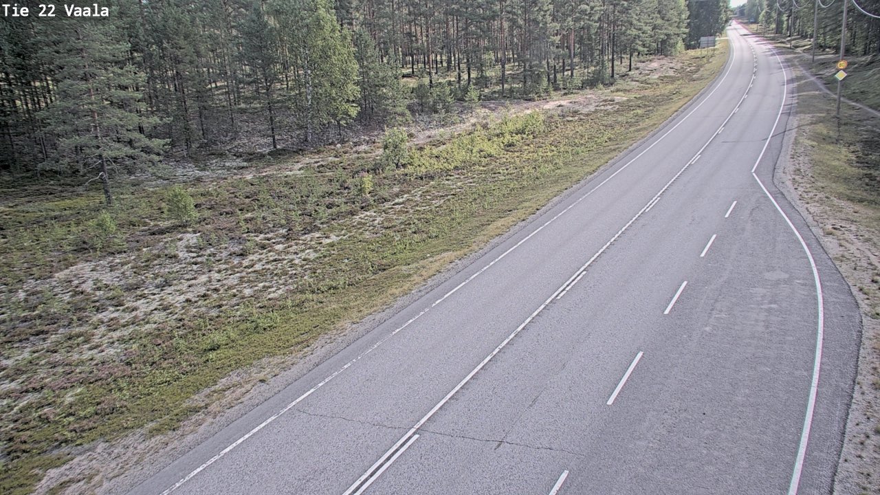 Kelikamerat Kuva Tie 22 Vaala, Vaala, Pohjois-Pohjanmaa