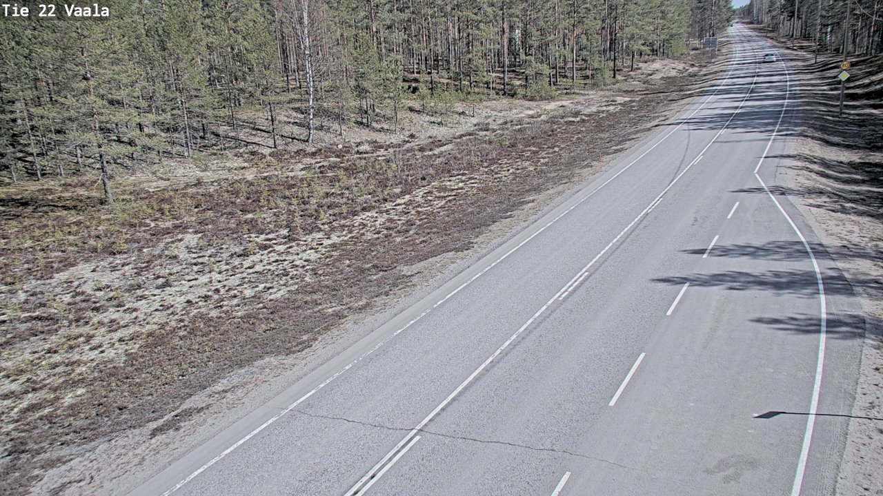 Kelikamerat Kuva Tie 22 Vaala, Vaala, Pohjois-Pohjanmaa
