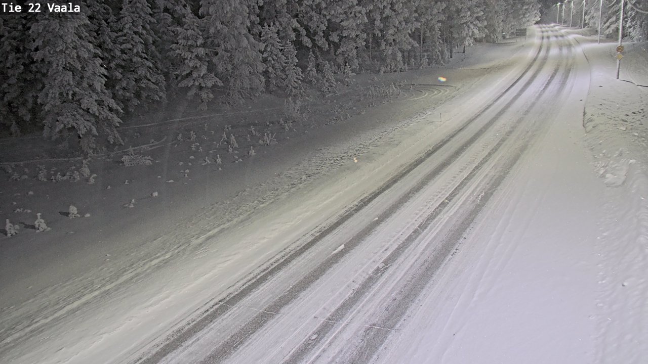 Kelikamerat Kuva Tie 22 Vaala, Vaala, Pohjois-Pohjanmaa