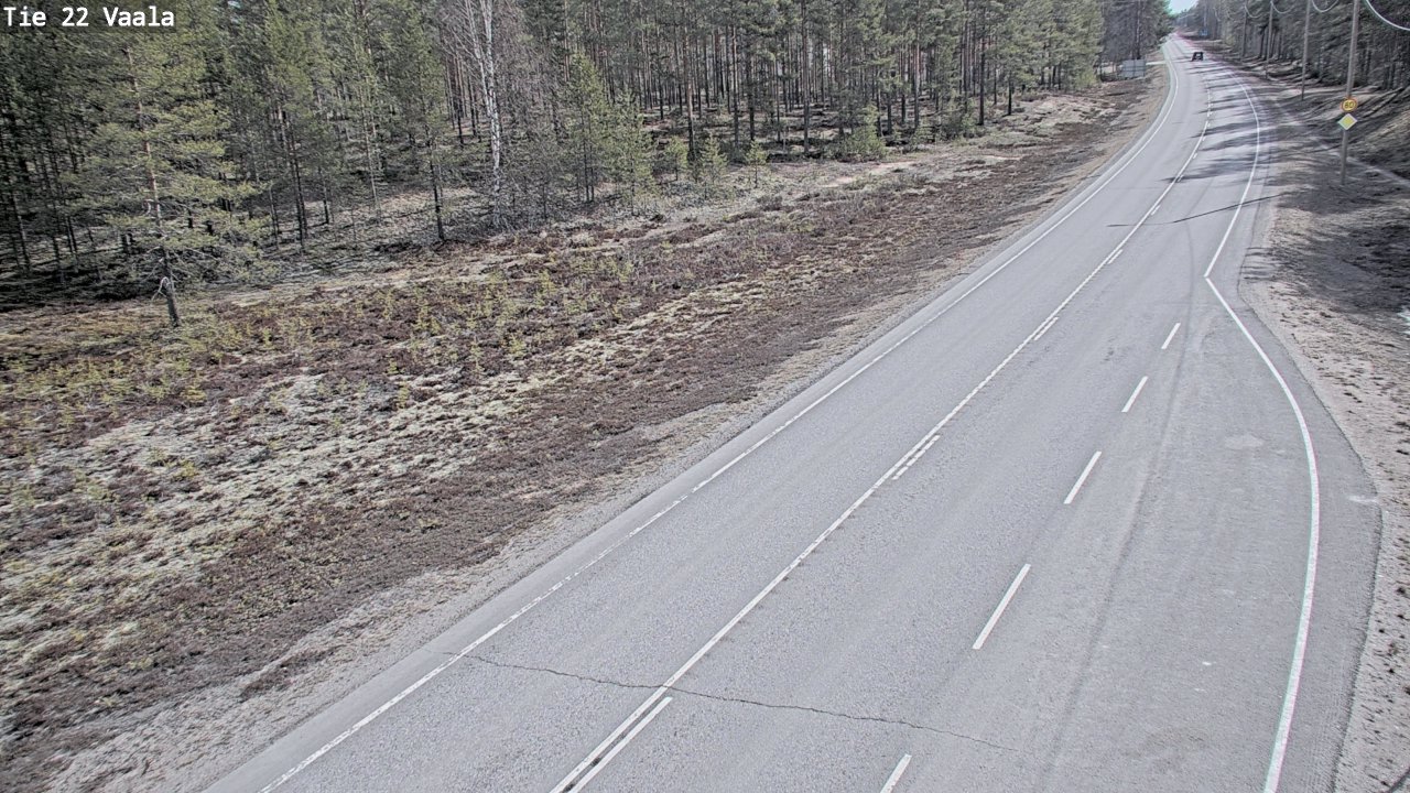 Kelikamerat Kuva Tie 22 Vaala, Vaala, Pohjois-Pohjanmaa
