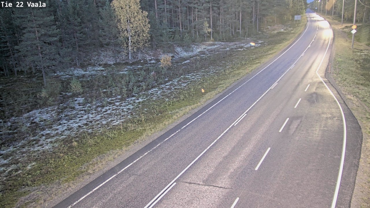 Kelikamerat Kuva Tie 22 Vaala, Vaala, Pohjois-Pohjanmaa